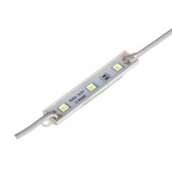Модуль МТК 12V белый 3led smd5054 0.72Вт IP65