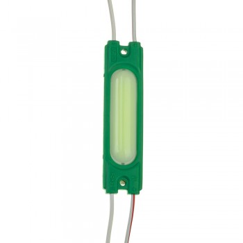 Светодиодный модуль СОВ 12V зеленый 1led 1,5W IP65