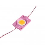 Модуль СОВ 12V розовый 1led 2.4Вт круг IP65