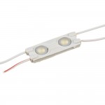 Модуль МТК 12V белый холодный 2led smd5730 1Вт IP65