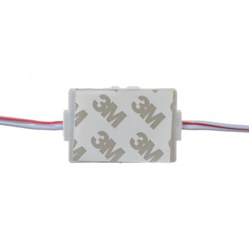 Модуль инжекторный светодиодный белый теплый 12в smd3030 1LED 1.5Вт герметичный