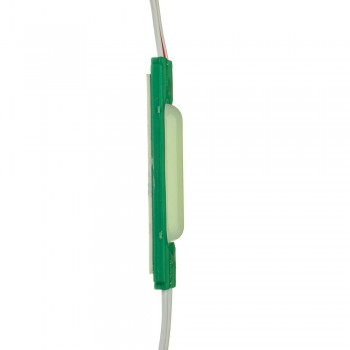 Светодиодный модуль СОВ 12V зеленый 1led 1,5W IP65