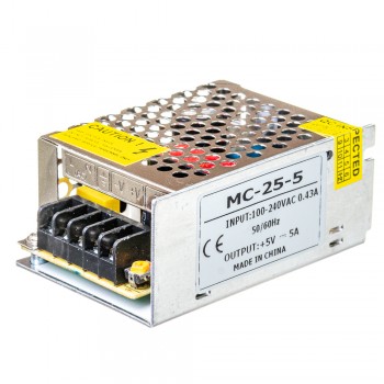 Блок питания 5В MС/5A 25 Bт IP20