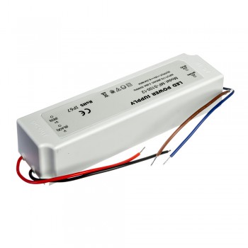 Блок питания 12В SLIM PLASTIC/8.33A 100Bт IP65