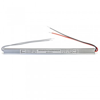 Блок питания 12В SLIM/3A 36Bт IP20