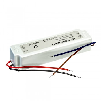 Блок питания 12В SLIM PLASTIC/5A 60Bт IP65