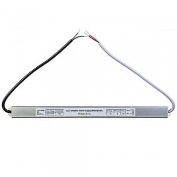 Блок питания 12В SLIM/4A 48Bт IP65