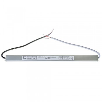 Блок питания 12В SLIM №1/5A 60Bт IP20
