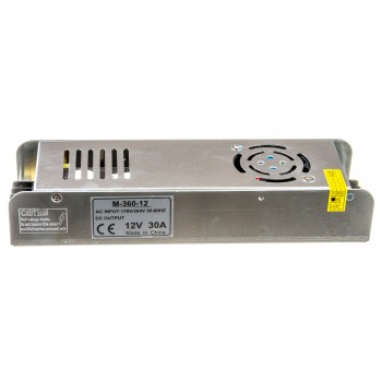 Блок питания 12В M/30A 360 Bт IP20