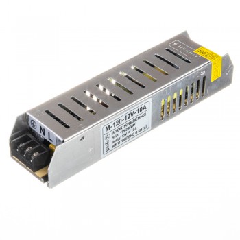 Блок питания 12В M/10A 120 Bт IP20