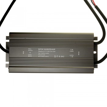 Блок питания питания NEW AVT-24V влагозащита IP65 25А - 600W
