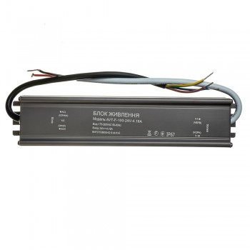 Блок питания питания NEW AVT-24V влагозащита IP65 4,16А - 100W