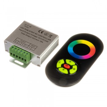 Контроллер черный RGB 18А 216Вт