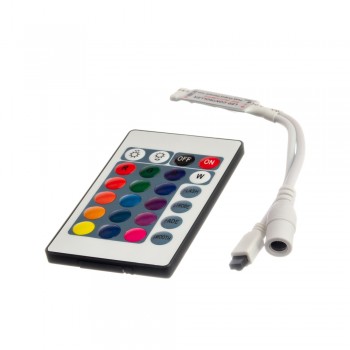 Контроллер RGB мини 6А 72Вт (IR 24 кнопки)