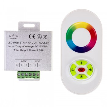 Контроллер белый RGB 18А 216Вт