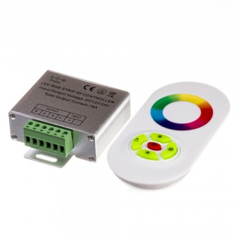 Контроллер белый RGB 18А 216Вт