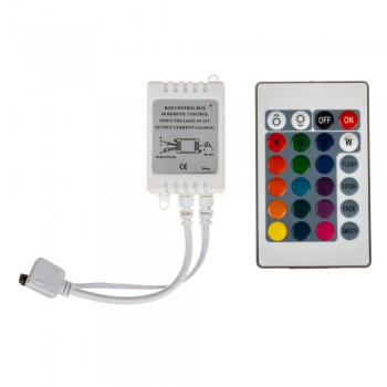 Контроллер RGB 12А 144Вт (IR 24 кнопки)