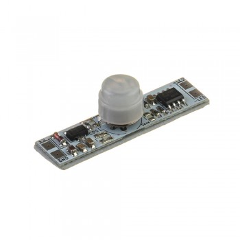 Сенсор движения PIR ON/OFF 12V 5A с фотоэлементом и плавным включением