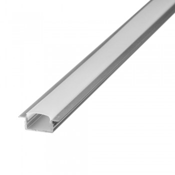 Led профиль врезной без покрытия 2м ПФ-19/1
