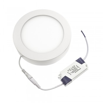 Led светильник накладной 12Вт 4000К круглый IP20