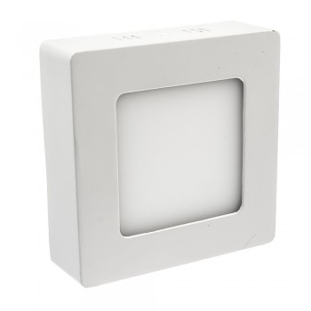 Led светильник накладной 6Вт 4000К квадратный IP20