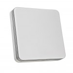 Светодиодный светильник 24Вт накладной квадратный 5000К IP65 Silver
