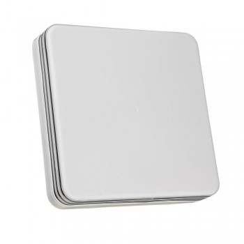 Светодиодный светильник 24Вт накладной квадратный 5000К IP65 Silver