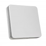 Светодиодный светильник 18Вт накладной квадратный 5000К IP65 Silver