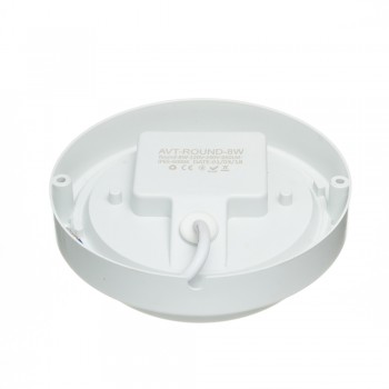 Led светильник накладной ЖКХ 8Вт 6000К круг IP65