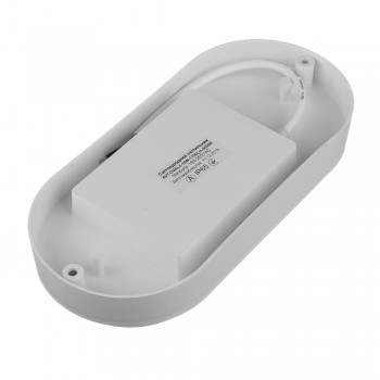 Led светильник накладной Boston ЖКХ 18Вт 6000К овал IP65