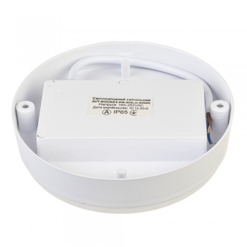 Led светильник накладной Boston ЖКХ 8Вт 6000К круг IP65