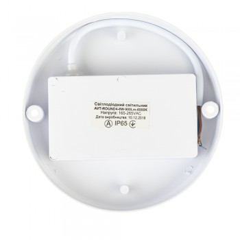 Led светильник накладной Boston ЖКХ 8Вт 6000К круг IP65