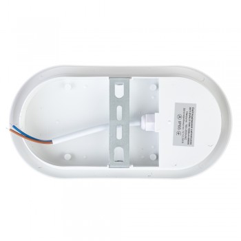 Led светильник накладной Datex ЖКХ 15Вт 5000К овал IP65
