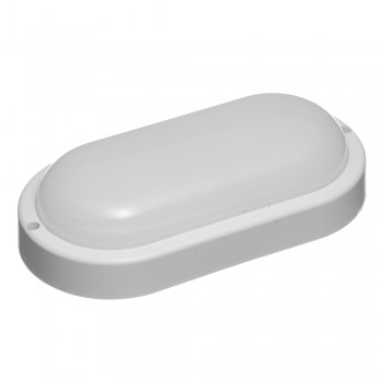 Led светильник накладной ЖКХ 12Вт 6000К овал IP65