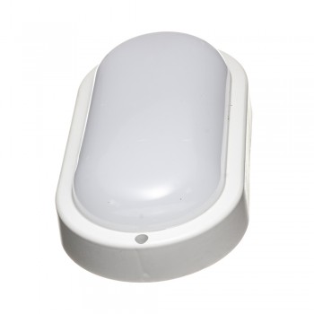Led светильник накладной ЖКХ 12Вт 6000К овал IP65