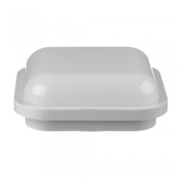 Led светильник накладной Datex ЖКХ 15Вт 5000К квадрат IP65