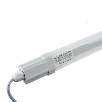 Led светильник линейный накладной AVT 18W 6000К IP65 600мм