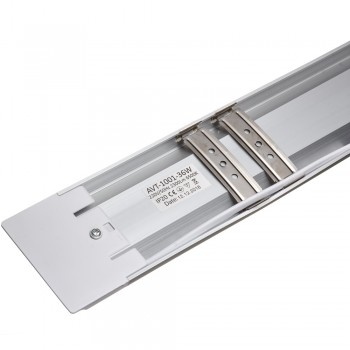 Led светильник линейный накладной AVT 36Вт 4000К IP20 1200мм