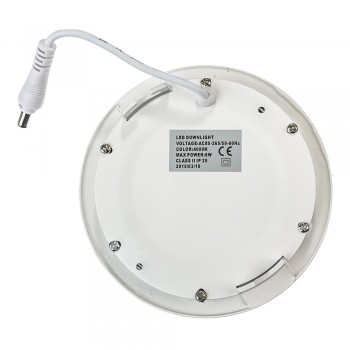 Led светильник точечный 6Вт 3000К круглый IP20