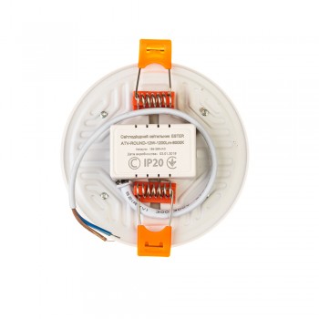 Led светильник точечный ESTER 12Вт 5000К круглый IP20