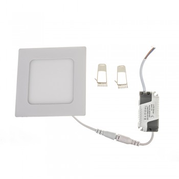 Led светильник точечный 6Вт 6000К квадратный IP20