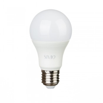 Led лампа Sivio 8Вт А55 нейтральная белая E27 4100K