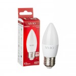 Led лампа Sivio 6Вт C37 теплая белая E27 3000K