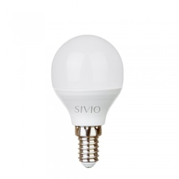 Led лампа Sivio 8Вт G45 нейтральная белая E14 4100K