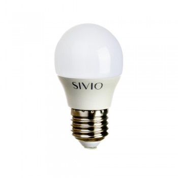 Led лампа Sivio 6Вт G45 теплая белая E27 3000K