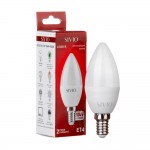 Led лампа Sivio 10Вт C37 нейтральная белая E14 4100K
