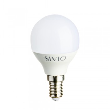 Led лампа Sivio 5Вт G45 теплая белая E14 3000K