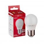 Led лампа Sivio 6Вт G45 теплая белая E27 3000K