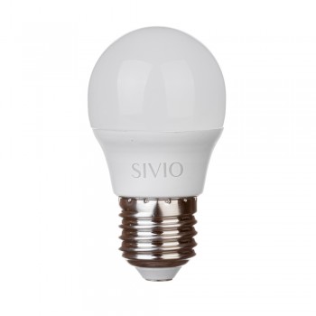 Led лампа Sivio 8Вт G45 нейтральная белая E27 4100K