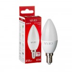 Led лампа Sivio 7Вт C37 теплая белая E14 3000K